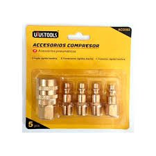 ACOPLE BRONCE 5PCS UYUS 1/4