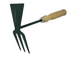 AZADON JARDÍN CON MANGO MADERA